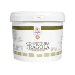 Elenka Confettura Fragola strawberry filling 5 kg pail