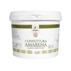 Elenka Confettura Amarena cherry filling 5 kg pail